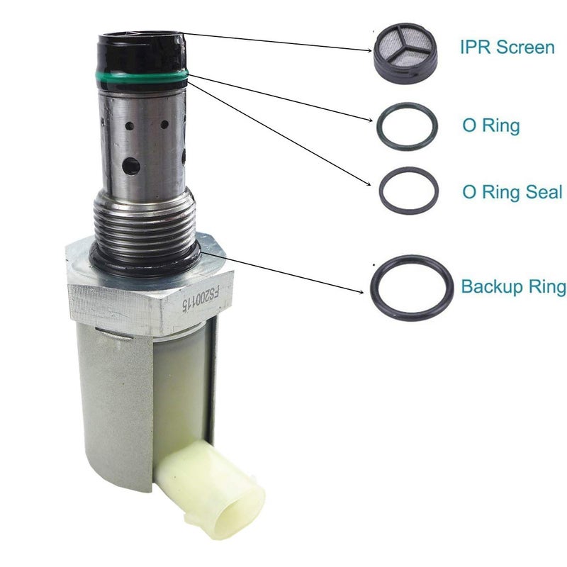 TIKSCIENCE 6.0 IPR Valve with Socket, Injector Pressure Regulator for 2003-2010 Ford 6.0L V8 Powerstroke Diesel Turbocharged Excursion F250 F350 F450 Super Duty E350 E450 - Image 2